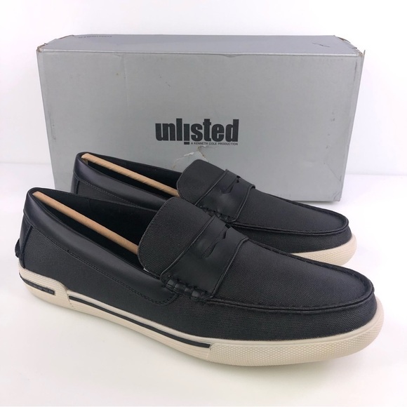 Kenneth Cole Men's Unlisted Boat Shoe Un-Anchor Loafer Dress Casual Moc Toe 10M - Picture 1 of 8